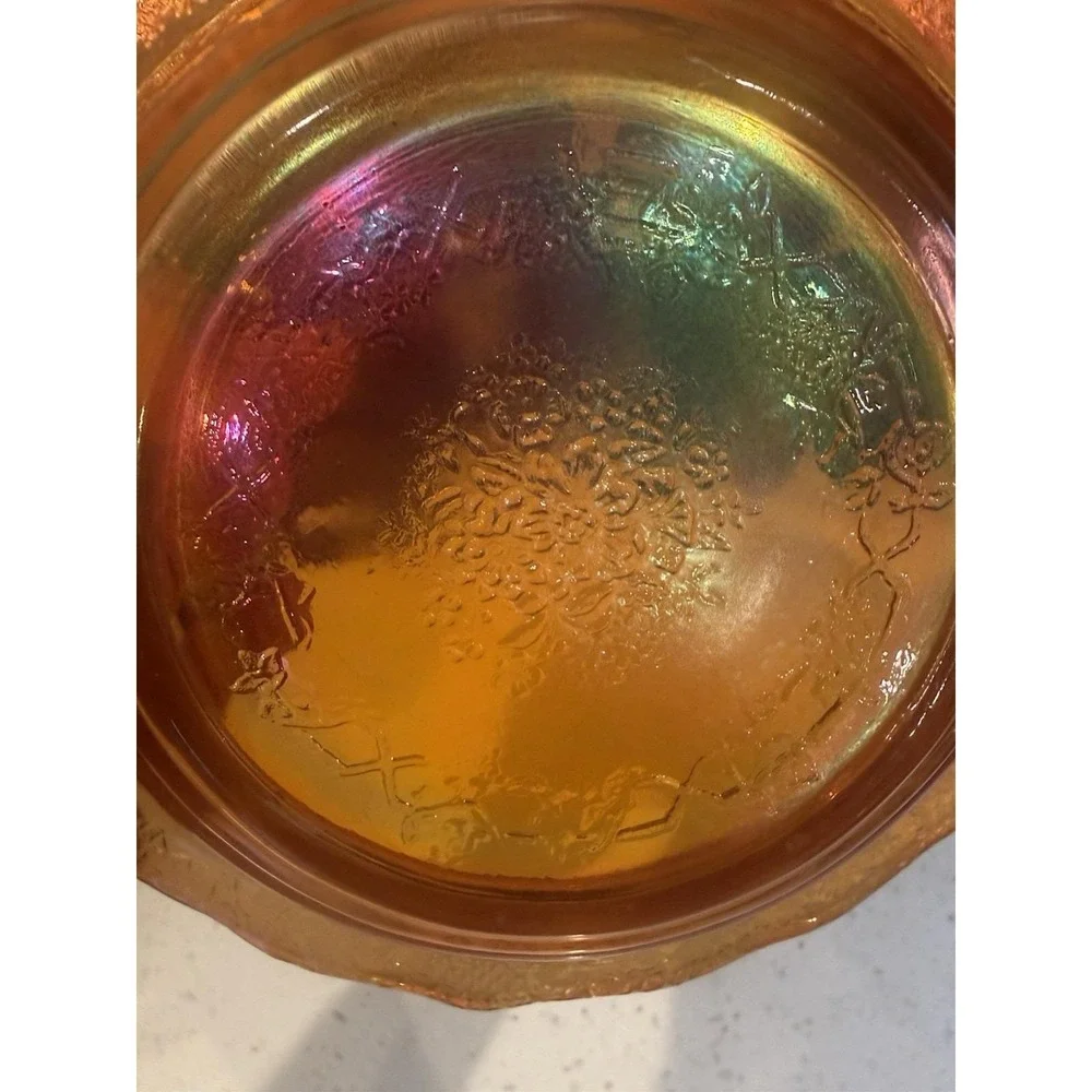 Federal Iridescent Marigold Normandie 6 1/2